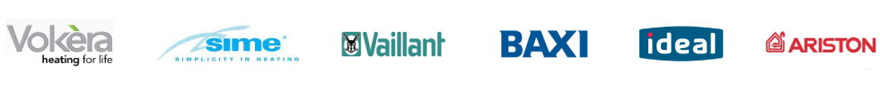 Vokera, Sime, Vaillant, Baxi, Ideal, Ariston Logos